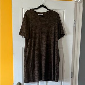 Ricki’s chocolate brown sweater dress.